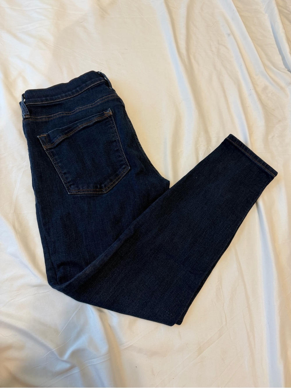 Express Dark Indigo Skinny Jeans